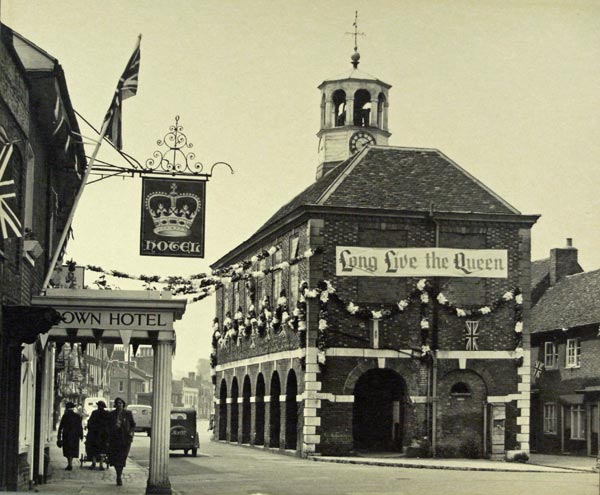 amersham market hall at queen's coronation