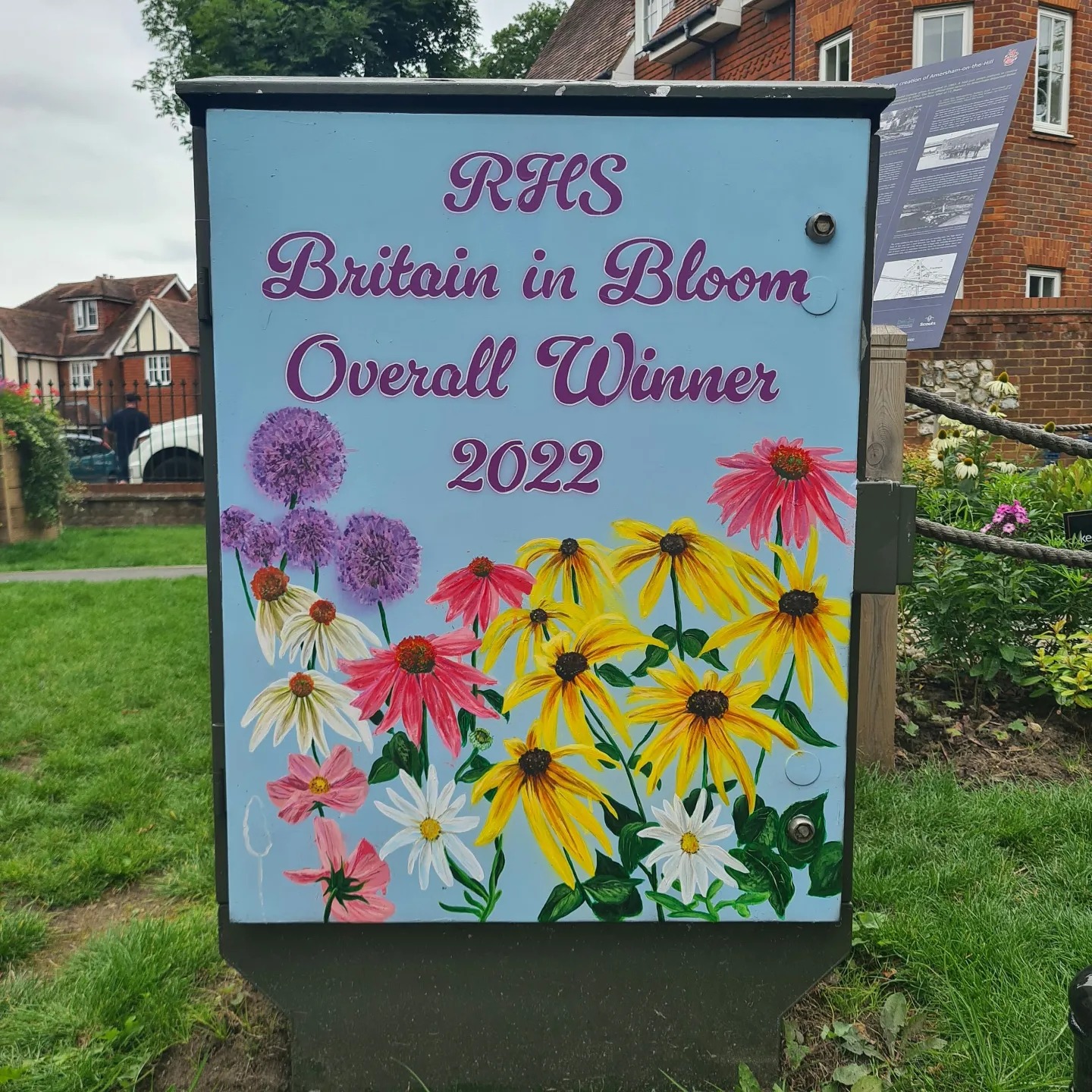 Street Art on Oakfield Corner Amersham Town Council