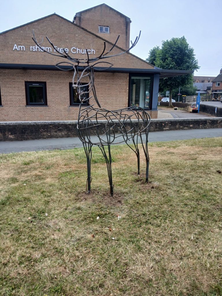 stag metal art by agrumi limited